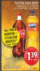 Aktuelle Coca Cola Angebote bei E center in Kleve Aktuelles Coca-Cola, Fanta oder Sprite Angebot bei E center in Kleve ab 1,39 €