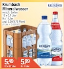 Mineralwasser Medium von Krumbach im aktuellen Getränke City Prospekt für 5,49 €