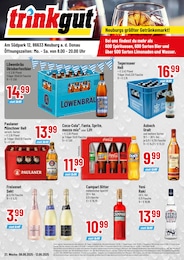 Der aktuelle Trinkgut Prospekt Neuburgs größter Getränkemarkt!