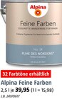 Feine Farben von Alpina für 39,95 € bei BAUHAUS im Angebot Feine Farben von Alpina im aktuellen BAUHAUS Prospekt
