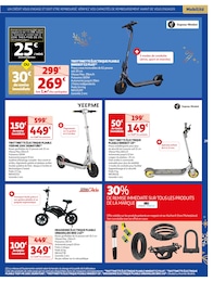 Offre Vélo Électrique dans le catalogue Auchan Hypermarché du moment à la page 29