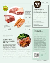 Fleisch Angebote im Prospekt "Die natürlichen Supermärkte" von Bio Company auf Seite 9