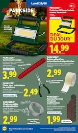 Prix et réduction Pince dans le prospectus Lidl en cours Offre Pince dans le catalogue Lidl du moment à la page 50