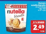 nutella biscuits von Ferrero im aktuellen Marktkauf Prospekt