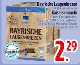 Bayrische Laugenbrezen mit Brezelsalz im Angebot bei EDEKA in Friedrichshafen Bayrische Laugenbrezen mit Brezelsalz Angebote bei EDEKA Friedrichshafen für 2,29 €