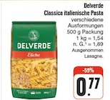 Classica italienische Pasta im nah und gut Prospekt zum Preis von 0,77 €