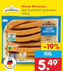 Netto Marken-Discount Apen - Wiener Würstchen Angebot im Prospekt Wiener Würstchen bei Netto Marken-Discount im Apen Prospekt für 5,49 €