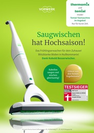 Vorwerk Prospekt für Telgte mit 12 Seiten Vorwerk Prospekt für Telgte: "Saugwischen hat Hochsaison!", 12 Seiten, 13.05.2022 - 16.05.2022