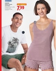 Pyjama femme ou homme - ESMARA en promo chez Lidl Villeurbanne à 7,99 €