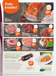 Fleisch Angebot im aktuellen tegut Prospekt auf Seite 6
