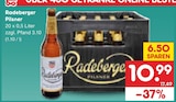 Pilsner Angebote von Radeberger bei Netto Marken-Discount Hamburg für 10,99 €