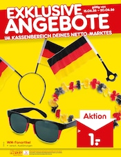 Sonnenbrille im Netto Marken-Discount Prospekt in Leverkusen Aktueller Netto Marken-Discount Prospekt mit Sonnenbrille, "Aktuelle Angebote", Seite 63