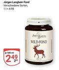 Fond im Angebot bei GLOBUS in Rodgau Fond Angebote von Jürgen Langbein bei GLOBUS Rodgau für 2,49 €
