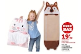 Sac de couchage convertible 130x50cm en promo chez Hyper U Sac de couchage convertible 130x50cm dans le catalogue Hyper U