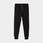 Pantalon de jogging taille élastiquée noir garçon dans le catalogue La Halle