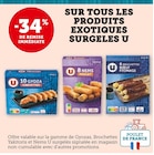 -34% de remise immédiate sur tous les produits exotiques surgelés U - U en promo chez U Express Le Cannet