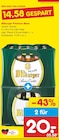 Premium Biere im Angebot bei Netto Marken-Discount in Worms Premium Biere Angebote von Bitburger bei Netto Marken-Discount Worms für 17,79 €