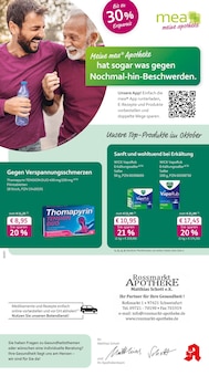 mea - meine apotheke Prospekt Unsere September-Angebote mit 4 Seiten