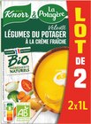 Velouté Bio Légumes du Potager à la Crème Fraîche - Knorr & La Potagère - Intermarché Hyper Velouté Bio Légumes du Potager à la Crème Fraîche - Knorr & La Potagère à 4,41 € dans le catalogue Intermarché Hyper