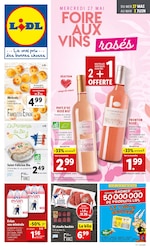 Catalogue Lidl à Toulon, avec 1 pages Prospectus Lidl à Toulon, "Foire aux vins rosés", 1 pages, 27/05/2020 - 02/06/2020