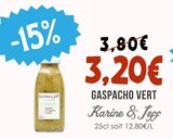 Gaspacho Vert - Karine & Jeff dans le catalogue Naturalia