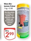 Biotonnen-Pulver Angebote von Weco bei GLOBUS Hof für 2,99 €