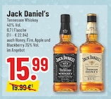 Tennessee Whiskey Angebote von Jack Daniel's bei Trinkgut Herten für 15,99 €