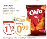 Aktuelle Chips Angebote bei GLOBUS in Duisburg Aktuelles Chips Angebot bei GLOBUS in Duisburg ab 0,99 €