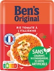 RIZ MICRO-ONDES EXPRESS TOMATE & HUILE D'OLIVE - BEN'S ORIGINAL en promo chez Auchan Supermarché Meaux à 2,94 €