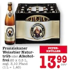 Weissbier Naturtrüb oder Alkoholfrei Angebote von Franziskaner bei E center Mannheim für 13,99 €