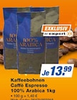 Aktuelles Kaffeebohnen Caffè Espresso Angebot bei expert in Weißenfels ab 13,99 €