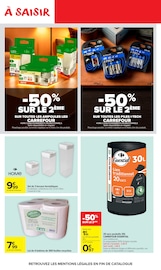 Poubelle en promo dans le catalogue Carrefour Market à la page 43