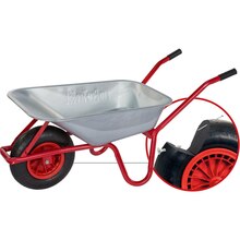 Pro-Bau-Tec Einrad-Schubkarre 85 l Muldenvolumen 160 kg Traglast Verzinkt Angebot in Dutzenthal im aktuellen Prospekt bei OBI in Dutzenthal