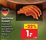 Spanferkel-Kotelett Angebote bei Netto Marken-Discount Freiberg für 1,00 €
