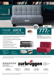 Couch im Zurbrüggen Prospekt in Herten Aktueller Zurbrüggen Prospekt mit Couch, "Schlafsofa Spezial", Seite 8