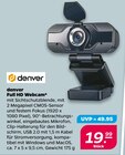 Full HD Webcam von denver im aktuellen Netto mit dem Scottie Prospekt für 19,99 €