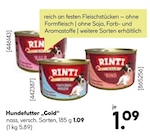 Hundefutter Gold im Angebot bei BayWa Bau- und Gartenmärkte in Würzburg Hundefutter Gold Angebote von Rinti bei BayWa Bau- und Gartenmärkte Würzburg für 1,09 €