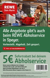 REWE Prospekt "Dein Markt" für Speyer, 28 Seiten, 13.05.2024 - 18.05.2024