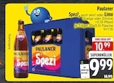 Spezi im EDEKA Prospekt Spezi von Paulaner im aktuellen EDEKA Prospekt für 9,99 €