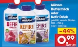 Buttermilch oder Kefir Drink im Netto Marken-Discount Prospekt Buttermilch oder Kefir Drink von Milram im aktuellen Netto Marken-Discount Prospekt für 0,99 €