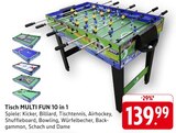Tisch MULTI FUN 10 in 1 im Angebot bei E center in Kaiserslautern Tisch MULTI FUN 10 in 1 Angebote bei E center Kaiserslautern für 139,99 €