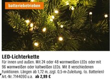 LED-Lichterkette bei OBI in Bremerhaven LED-Lichterkette im Angebot bei OBI Bremerhaven für 2,99 €