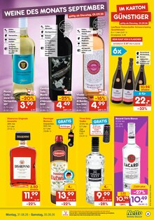 Bacardi im Netto Marken-Discount Prospekt "DER ORT, AN DEM DU IMMER AUSGEZEICHNETE PREISE FINDEST." mit 6 Seiten (Heilbronn)