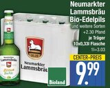 Bio-Edelpils von Neumarkter Lammsbräu im aktuellen EDEKA Prospekt für 9,99 €