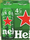 Bière Blonde - HEINEKEN en promo chez Intermarché Hyper Boulogne-Billancourt à 2,27 €