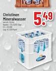 Mineralwasser von Christinen im aktuellen Trinkgut Prospekt