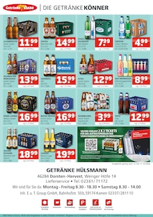Krombacher im Getränke Oase Prospekt "Aktuelle Angebote" mit 2 Seiten (Marl)