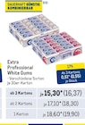 Professional White Gums von Extra im aktuellen Metro Prospekt für 16,37 €