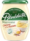 Mayonnaise Comme à la maison - BENEDICTA en promo chez Casino Supermarchés Castres à 1,68 €