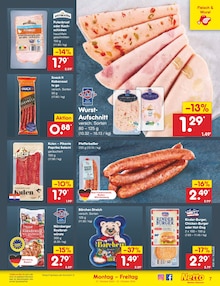 Mettwurst im aktuellen Netto Marken-Discount Prospekt (Nürnberg) Mettwurst im Netto Marken-Discount Prospekt "Aktuelle Angebote" mit 65 Seiten (Nürnberg)